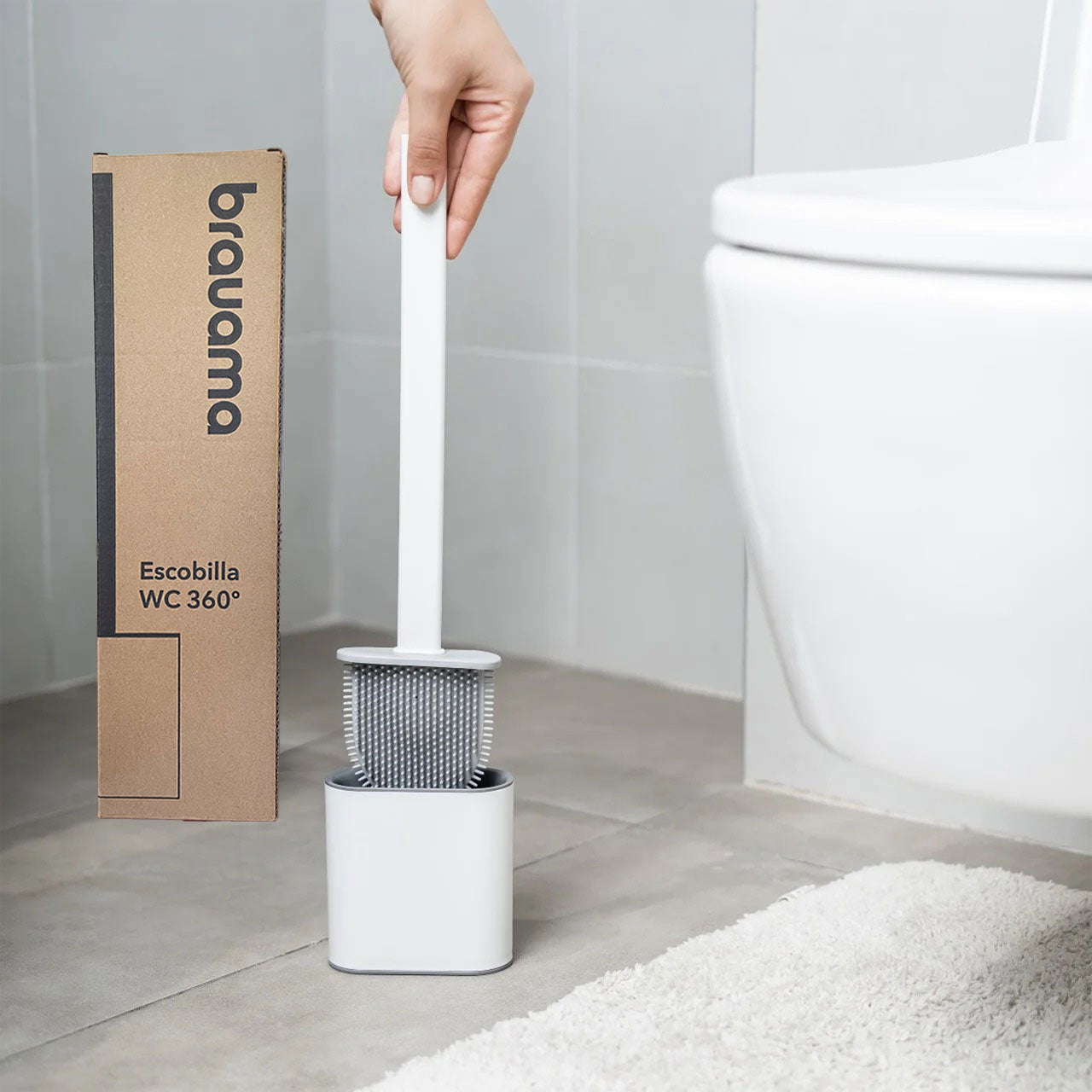 Escobilla de Silicona WC 360º